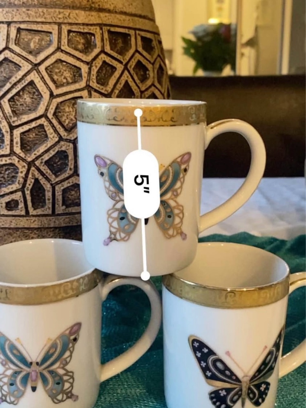 Butterfly Mugs - Picture 6 of 6
